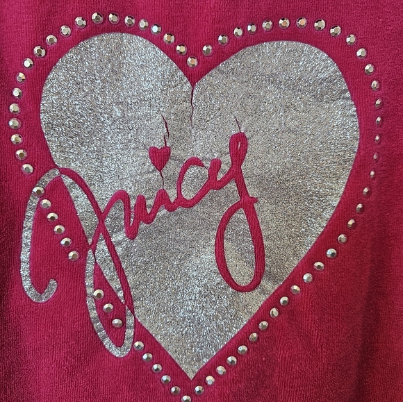 Juicy Couture girls Hoodie and Jogger set Size 7 - Picture 4 of 8